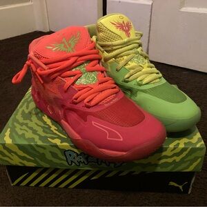 Size 10 - PUMA MB.01 x Rick and Morty Green/Red 2022